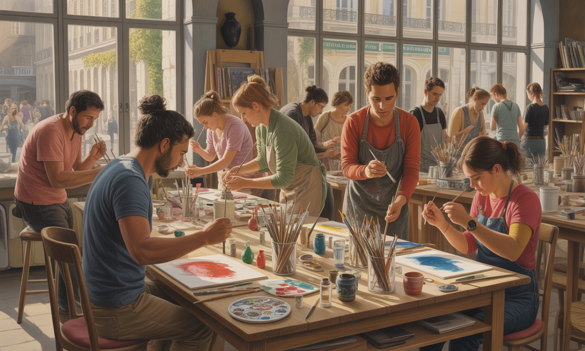 participez à des ateliers créatifs à rennes pour libérer votre imagination et apprendre de nouvelles techniques artistiques dans une ambiance conviviale.